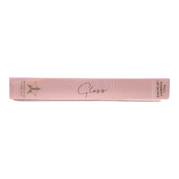 JEFFREE STAR COSMETICS Supreme Gloss Lip Gloss BLOW MY CANDLES Peachy Light Nude - Picture 5 of 13